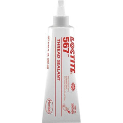 Loctite - 250 mL Tube Off White Pipe Sealant - Instant Adhesive, 400°F Max Working Temp, For Stainless Steel & Aluminum Housings - Caliber Tooling