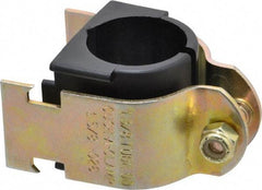 ZSI - 1" Pipe," Pipe Clamp with Cushion - Dichromate - Caliber Tooling