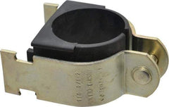 ZSI - 1-1/2" Pipe," Pipe Clamp with Cushion - Dichromate - Caliber Tooling