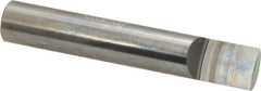 Accupro - 1/2 Inch Diameter, 3 Inch Overall Length, 5/8 Inch Split Length, Solid Carbide, Squared Split End Carbide Blank - Single End - Caliber Tooling