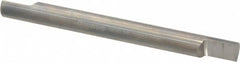 Accupro - 3/8 Inch Diameter, 4 Inch Overall Length, 1/2 Inch Split Length, Solid Carbide, Squared Split End Carbide Blank - Double End - Caliber Tooling