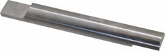 Accupro - 1/2 Inch Diameter, 4 Inch Overall Length, 5/8 Inch Split Length, Solid Carbide, Squared Split End Carbide Blank - Double End - Caliber Tooling