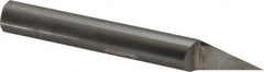 Accupro - 1/2 Inch Diameter, 4 Inch Overall Length, 5/8 Inch Split Length, Solid Carbide, Conical Point Split End Carbide Blank - Single End, 30° Point - Caliber Tooling