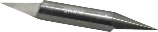 Accupro - 1/2 Inch Diameter, 4 Inch Overall Length, 5/8 Inch Split Length, Solid Carbide, Conical Point Split End Carbide Blank - Single End, 30° Point - Caliber Tooling