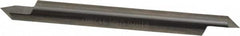 Accupro - 3/8 Inch Diameter, 4 Inch Overall Length, 1/2 Inch Split Length, Solid Carbide, Conical Point Split End Carbide Blank - Single End, 90° Point - Caliber Tooling