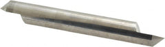 Accupro - 1/2 Inch Diameter, 4 Inch Overall Length, 5/8 Inch Split Length, Solid Carbide, Conical Point Split End Carbide Blank - Single End, 90° Point - Caliber Tooling