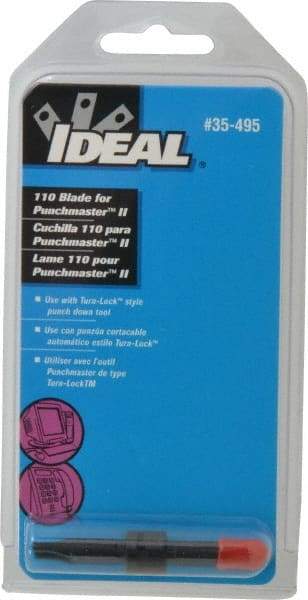 Ideal - Termination Tool Replacement Blade - For Use with 110 Terminal Blocks - Caliber Tooling