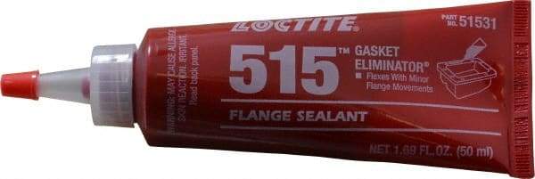 Loctite - 50 mL Tube Purple Polyurethane Joint Sealant - -65 to 300°F Operating Temp, 1 to 12 hr Full Cure Time, Series 515 - Caliber Tooling