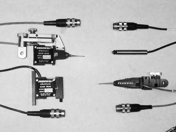 Mahr - Electronic Gaging Indicator Accessories Type: Fine Adjust Attachment For Use With: Lever Type Gage Head w/ Post Mounting - Caliber Tooling