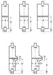 Made in USA - Press Brake Punch and Die Set - 2 Ft. Punch and Die Length - Caliber Tooling