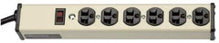 Wiremold - 4 Outlets, 120 Volts, 20 Amps, 15' Cord, Power Outlet Strip - Free Hanging Mount, 5-20 NEMA Configuration, 10-3/4" Strip, cULus Listed - Caliber Tooling