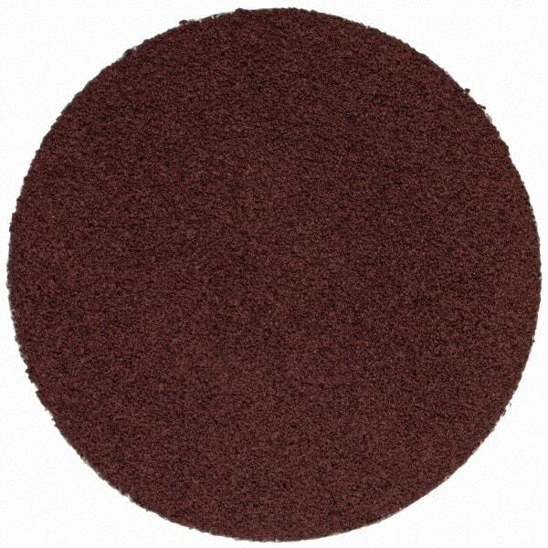 3M - 2" Disc Diam, 120 Grit, Aluminum Oxide Quick Change Disc - Type R Attaching System, Coated, Brown, Fine Grade, 25,000 RPM, 361F Series - Caliber Tooling