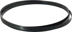 Starrett - 14 TPI, 8' Long x 1/2" Wide x 0.025" Thick, Welded Band Saw Blade - Carbon Steel, Toothed Edge, Raker Tooth Set, Flexible Back, Contour Cutting - Caliber Tooling