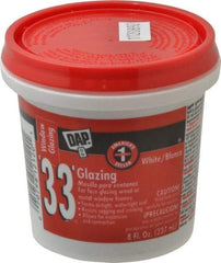 DAP - 8 oz Glazing Compound - White - Caliber Tooling