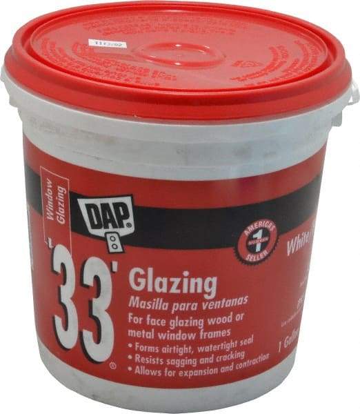 DAP - 1 Gal Glazing Compound - White - Caliber Tooling