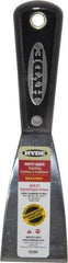 Hyde Tools - 2" Wide Steel Putty Knife - Stiff, Nylon Handle, 7-3/4" OAL - Caliber Tooling