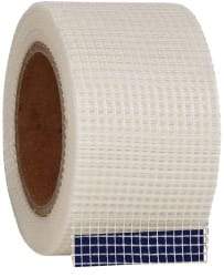 Hyde Tools - 2" x 50' Fiberglass Drywall Tape - Self-Adhesive Fiberglass Joint Tape - Caliber Tooling