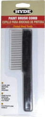 Hyde Tools - 3.8" Wide Brush Comb - Polypropylene & Stainless Steel - Caliber Tooling