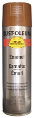 Rust-Oleum - Chestnut Brown, 15 oz Net Fill, Gloss, Enamel Spray Paint - 14 Sq Ft per Can, 15 oz Container, Use on Rust Proof Paint - Caliber Tooling