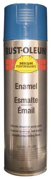 Rust-Oleum - Deep Blue, 15 oz Net Fill, Gloss, Enamel Spray Paint - 14 Sq Ft per Can, 15 oz Container, Use on Rust Proof Paint - Caliber Tooling