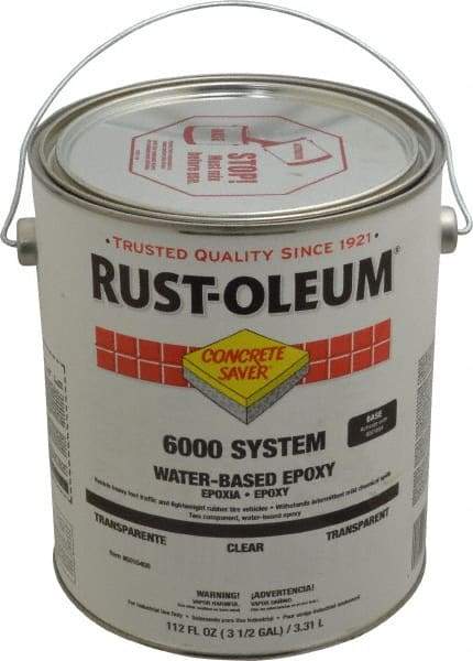 Rust-Oleum - 1 Gal High Gloss Clear Water-Based Epoxy - 200 to 350 Sq Ft/Gal Coverage, <250 g/L VOC Content - Caliber Tooling