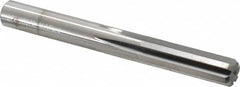 M.A. Ford - Letter X Solid Carbide 6 Flute Chucking Reamer - Straight Flute, 0.38" Straight Shank, 1-1/4" Flute Length, 3-1/2" OAL - Caliber Tooling