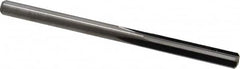 M.A. Ford - #9 Solid Carbide 4 Flute Chucking Reamer - Straight Flute, 0.19" Straight Shank, 1" Flute Length, 3" OAL - Caliber Tooling