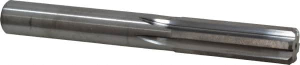 M.A. Ford - 1/2" Solid Carbide 6 Flute Chucking Reamer - Straight Flute, 0.47" Straight Shank, 1-1/2" Flute Length, 4" OAL - Caliber Tooling