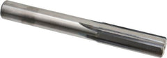 M.A. Ford - 1/2" Solid Carbide 6 Flute Chucking Reamer - Straight Flute, 0.47" Straight Shank, 1-1/2" Flute Length, 4" OAL - Caliber Tooling