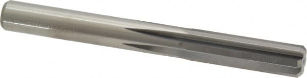 M.A. Ford - 3/8" Solid Carbide 6 Flute Chucking Reamer - Straight Flute, 0.363" Straight Shank, 1-1/4" Flute Length, 3-1/2" OAL - Caliber Tooling