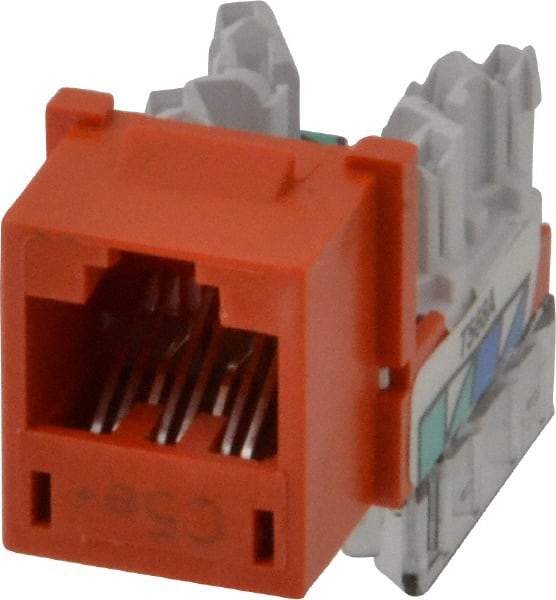 Hubbell - 8 Position, Cat5e Modular Jack - CSA Certified, RoHS Compliant, UL Listed - Caliber Tooling