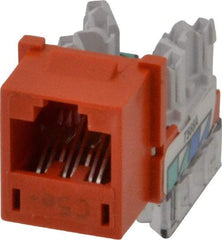 Hubbell - 8 Position, Cat5e Modular Jack - CSA Certified, RoHS Compliant, UL Listed - Caliber Tooling