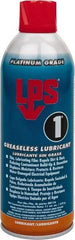 LPS - 16 oz Aerosol Dry Film Penetrant/Lubricant - Clear Yellow, Food Grade - Caliber Tooling