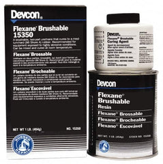 Devcon - 1 Lb Pail Two Part Urethane Adhesive - 45 min Working Time, 3,500 psi Shear Strength - Caliber Tooling