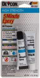 Devcon - 0.5 oz Tube Two Part Epoxy - 4 to 5 min Working Time - Caliber Tooling