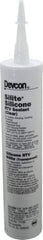 Devcon - 10.3 oz Cartridge Clear RTV Silicone Joint Sealant - -60 to 248°F Operating Temp - Caliber Tooling