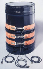 Value Collection - 9-1/2" Wide, 5 Gallon Wrap-Around Drum Heater - 120 Volt, 70°F to 140°F Thermostat Rating - Caliber Tooling