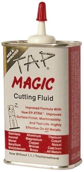 Tap Magic - Tap Magic EP-Xtra, 55 Gal Drum Cutting & Tapping Fluid - Semisynthetic, For Boring, Broaching, Drilling, Engraving, Facing, Milling, Reaming, Sawing, Threading, Turning - Caliber Tooling