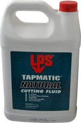 LPS - Tapmatic Natural, 1 Gal Bottle Cutting & Tapping Fluid - Straight Oil, For Boring, Broaching, Drilling, Engraving, Facing, Milling, Reaming, Sawing, Tapping, Threading, Turning - Caliber Tooling