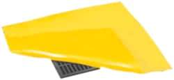 Brady SPC Sorbents - 42" Long x 42" Wide, PVC Drain Seal - Yellow, Use for Oil/Chemicals/Sediment - Caliber Tooling