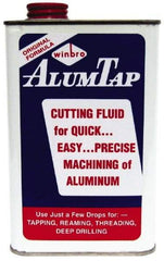 AlumTap - AlumTap, 1 Pt Can Cutting & Tapping Fluid - Synthetic, For Cleaning, Machining - Caliber Tooling