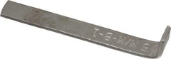 Dumont Minute Man - 1 Piece Style B-1 Broach Shim - 5mm Keyway Width, 0.05" Shim Thickness - Caliber Tooling