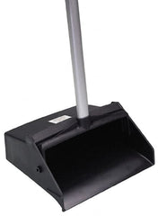 Ability One - 12" Wide Upright Dustpan - 32" Aluminum Handle - Caliber Tooling