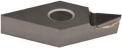 Sumitomo - NF-DNMX432 Grade DA2200 Polycrystalline Diamond (PCD) Turning Insert - Uncoated, 55° Diamond, 1/2" Inscr Circle, 3/16" Thick, 1/32" Corner Radius - Caliber Tooling