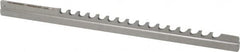 Dumont Minute Man - 3/32" Keyway Width, Style B, Keyway Broach - High Speed Steel, Bright Finish, 3/16" Broach Body Width, 19/64" to 1-11/16" LOC, 6-3/4" OAL, 930 Lbs Pressure for Max LOC - Caliber Tooling