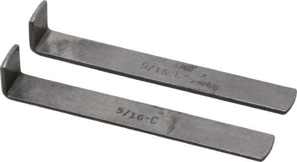 Dumont Minute Man - 2 Piece Style C Broach Shim - 5/16" Keyway Width, 0.055" Shim Thickness - Caliber Tooling