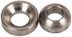 Gibraltar - 3/16" Bolt, Stainless Steel, Spherical Washer Assembly - 7/32" Inside x 7/16" Female Outside, 3/8" Male OD, 15/64" Thick, 5/64" Radius, 303 Grade - Caliber Tooling