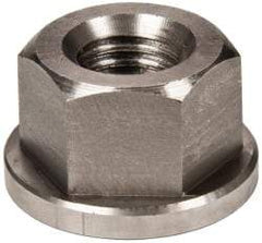 Gibraltar - 5/8-11, 1-3/8" Flange Diam, 13/16" High, 1-1/16" Across Flats, Flange Nut - Grade 303 Stainless Steel, 3/16" Flange Height - Caliber Tooling