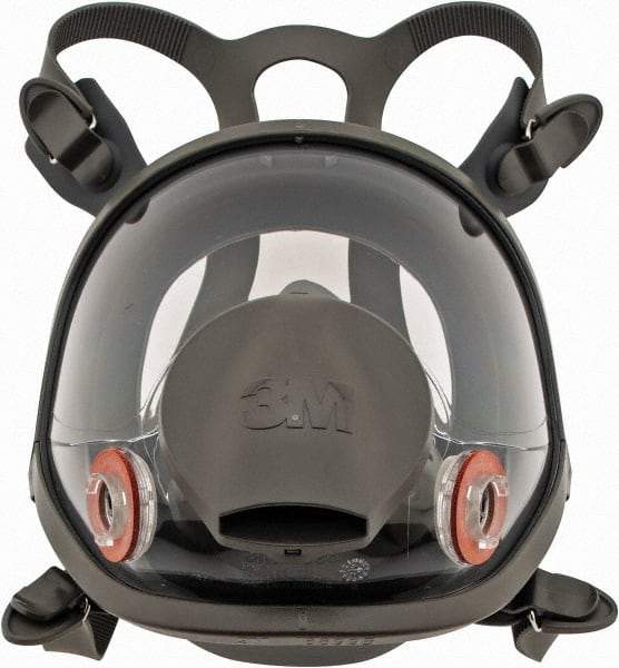 3M - Series 6000, Size L Full Face Respirator - 4-Point Suspension, Bayonet Connection - Caliber Tooling