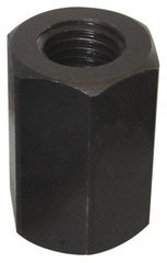 Value Collection - 3/4-10 UNC, 1-7/8" OAL Steel Standard Coupling Nut - Black Oxide Coated, 1-1/4" Width Across Flats - Caliber Tooling